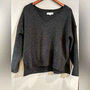 Lucky Brand Olive V-Neck Sweater Women’s size M